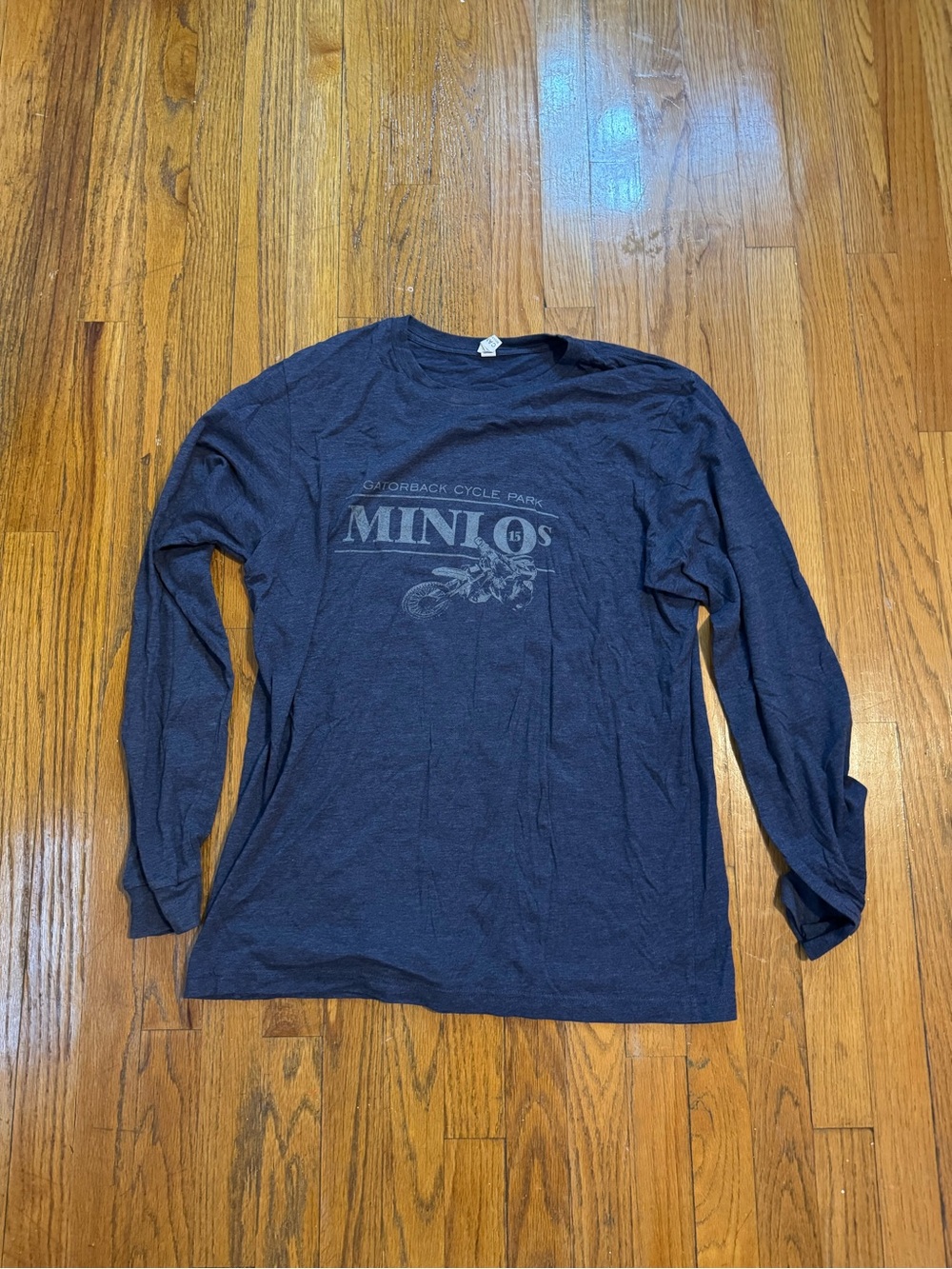 65 Navy Long-Sleeve Graphic Tee - Men